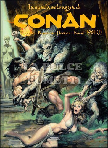 LA SPADA SELVAGGIA DI CONAN CARTONATO # 11 - 1981 PARTE 1